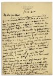 Clarence Darrow Autograph Letter Signed -- Regarding His Disdain for Prohibition -- ''...I could write one or two stories on the values...of repealing the 18th Amendment...''