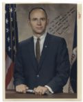 Apollo 12 Astronaut 8'' x 10'' Photos Signed -- Richard Gordon, Pete Conrad, Alan L. Bean -- All 3 Photos Are Dedicated to Apollo 13 Pilot Jack Swigert, From His Personal Collection