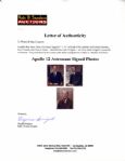 Apollo 12 Astronaut 8'' x 10'' Photos Signed -- Richard Gordon, Pete Conrad, Alan L. Bean -- All 3 Photos Are Dedicated to Apollo 13 Pilot Jack Swigert, From His Personal Collection