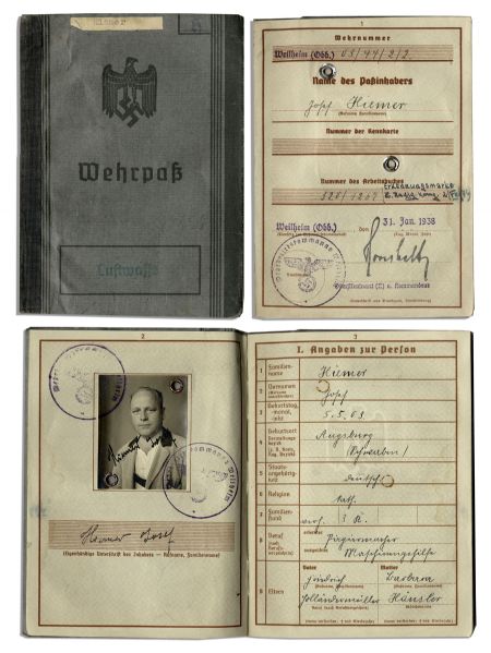 German Nazi ID Book