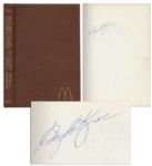 Ray Kroc Signed First Edition of Grinding It Out: The Making of McDonalds