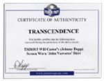 Johnny Depp Screen Worn Wardrobe From ''Transcendence''