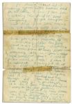 'Rebel Without A Cause'' Actor Sal Mineo Autograph Letter Signed -- ''...I waiting to hear from Warner Bros about a starring role in a pic called 'Rebel without caus'...''