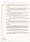 Didier Pironi & Ligier Document Signed -- Employment Contract in French -- Signed in Full on Last Page & Also Initialed on Each Page by Both Parties