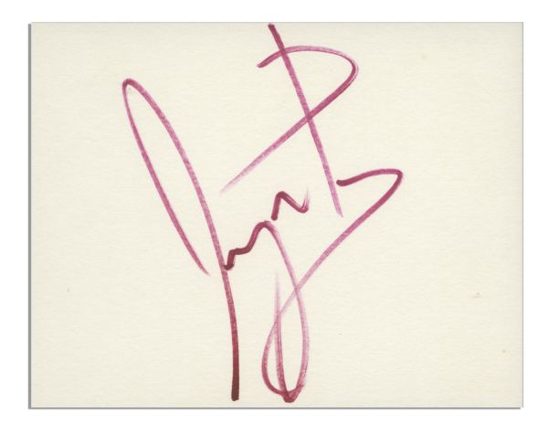 Ayrton Senna Signature & Photo