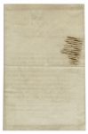 Charles Maurice de Talleyrand-Perigord Document Signed