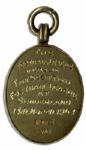 Football League Silver-Gilt Medal From The Representative Match With Scottish Football League in 1964