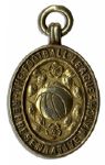 Football League Silver-Gilt Medal From The Representative Match With Italian Football League in 1964