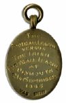 Football League Silver-Gilt Medal From The Representative Match With Irish Football League in 1966
