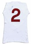 George Cohen Football Shirt From The England v. Portugal 1966 World Cup Semi-Final -- Signed by Portugal's Antonio Simoes 