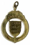 Scottish League Cup Winner's Medal From The 1966-67 Season