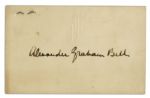 Alexander Graham Bell Signature