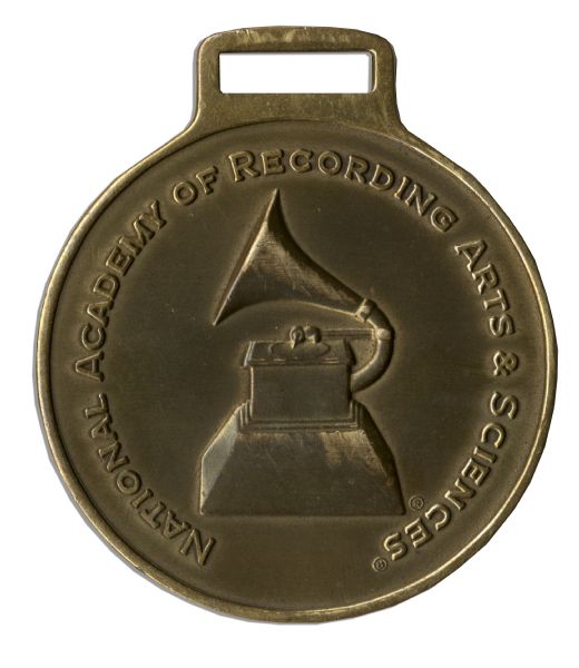 Grammy Nomination Medal From The 47th Annual Ceremony in 2005 -- Solid Bronze Medal Made by Tiffany & Co.