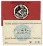 Jack Swigert Personally Owned NASA Lot of Apollo Badges, Launch Tickets & Return Passes