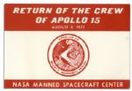 Jack Swigert Personally Owned NASA Lot of Apollo Badges, Launch Tickets & Return Passes