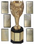 Rare Jules Rimet 1970 FIFA World Cup Trophy
