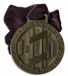 Grammy Nomination Medal From The 43rd Annual Ceremony in 2000 -- With Orignal Tiffany & Co. Pouch to House Medal