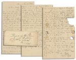 U.S. Navy Commodore Matthew C. Perry Autograph Letter Signed -- ...your...Prize money for the Capture of the Schooner Falcon in 1813...dear brother...your fortune has ceased to sun...