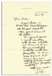Richard Nixon Autograph Letter Signed to Friend and Noted Newspaper Publisher, Helen Copley -- ''...He...can give you...valuable insights into the Pope's foreign policy initiatives...''