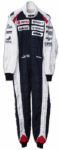 Race-Worn Suit by Formula One Driver Bruno Senna in 2012