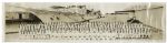 U.S.S. Bushnell and Crew Panoramic Photo -- 4 June 1932 -- Ship Would Defend Pearl Harbor Nearly 10 Years Later