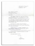Typed Letter Signed by American Astronaut Michael Collins -- Nice Signature From Apollo 11 Flight Member