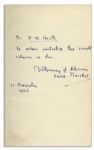 Bernard Montgomery Signed Copy of His WWII Speeches, ''Forward to Victory'' -- Signed in 1946