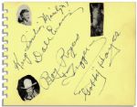 Signatures by Western Stars Roy Rogers, Dale Evans & Gabby Hayes -- Plus the Horse Trigger!