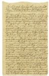 1784 Deed to Property in New Brunswick, New Jersey -- ''...previous to the late Revolution...''