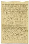 1784 Deed to Property in New Brunswick, New Jersey -- ''...previous to the late Revolution...''