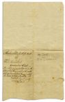 1784 Deed to Property in New Brunswick, New Jersey -- ''...previous to the late Revolution...''