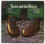 Cat Stevens Signed ''Teaser and the Firecat'' Album Cover -- With ''Moonshadow'' and ''Peace Train''