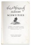Albert Schweitzer Signed Book ''The Africa of Albert Schweitzer''