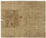 Revolutionary War General Robert Anderson Autograph Letter Signed -- Regarding the Judiciary Act of 1802 -- ''...The law is found to be useless & unnecessary...''
