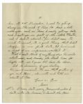 Rene Gagnon Autograph Letter Signed 3 Months Before Iwo Jima -- ''...we spend most of our time out here in the field...''