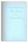 Herbert Hoover Signed First Printing of His ''Memoirs'' -- Dedicated to the Fed Chairman Who Served During Black Tuesday, the Infamous Stock Market Crash of 1929