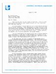 'Father of the Hydrogen Bomb'' Edward Teller Letter Signed With Nuclear Content -- ''...lack of progress in the peaceful use of nuclear explosives has been quite disappointing...''