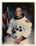 Apollo 17 Astronaut Ron Evans Signed 8'' x 10'' Photo
