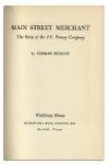 J.C. Penney ''Main Street Merchant'' Book Signed
