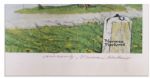 Norman Rockwell Signed Lithograph of His ''Springtime on Stockbridge''