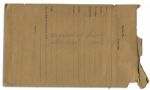 President Calvin Coolidge Signed 1927 Birth Certificate -- Also Signed by First Lady Grace Coolidge