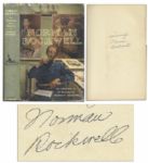 Norman Rockwell Signed Autobiography My Adventures as an Illustrator With Unclipped Dustjacket