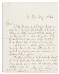 Union Army General Quincy Adams Gillmore Civil War-Dated Autograph Letter Signed