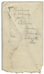 George Custer Envelope With a Full ''G.A. Custer'' Signature