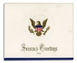 Two Christmas Cards From the Eisenhower White House -- From 1955 & 1958