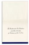 Two Christmas Cards From the Eisenhower White House -- From 1955 & 1958