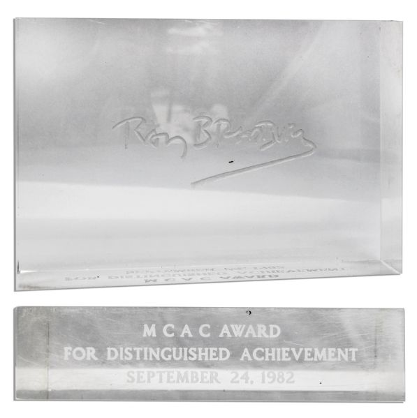 Ray Bradbury MCAC Award