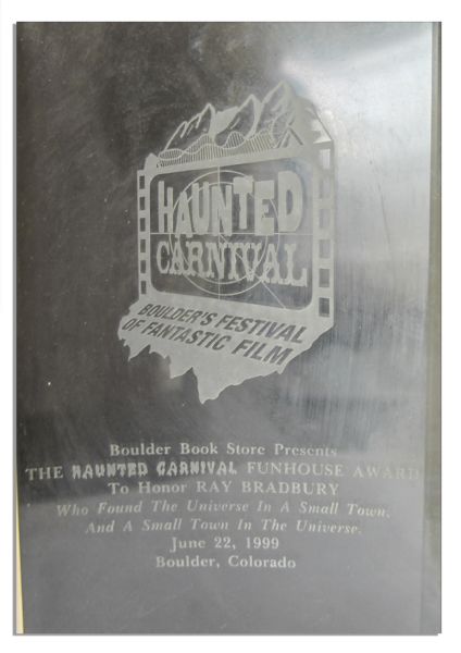 Ray Bradbury's Haunted Carnival Funhouse Award