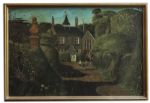 Ray Bradbury Personally Owned Painting by John Shelley