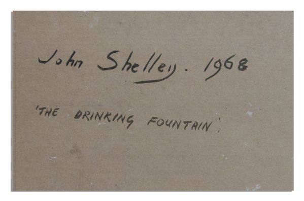 Ray Bradbury Personally Owned Art by John Shelley